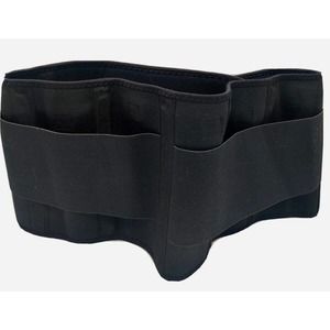 Back Support Belt Work Labor Lumbar Back Posture Brace Unbranded Size XL Black
